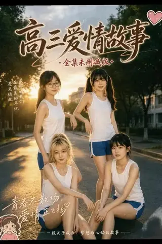 《AI擦边短剧：高三爱情故事_B中爱情故事-更新至38集（迅雷网盘）》短剧封面