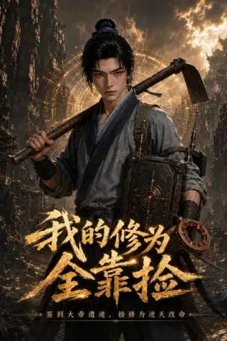 《我的修为全靠捡（98集）（夸克网盘）》短剧封面