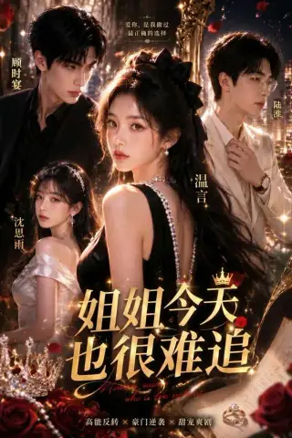 《姐姐今天也很难追（72集）（夸克网盘）》短剧封面