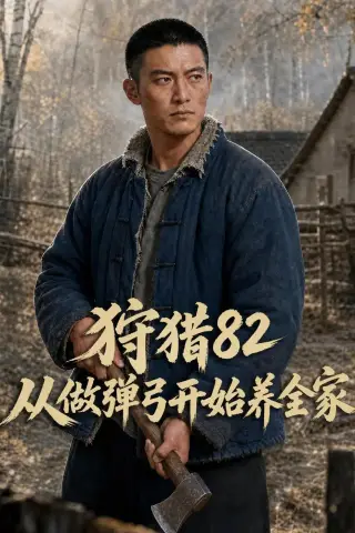 《狩猎82从做弹弓开始养全家（101集）AI短剧（夸克网盘）》短剧封面