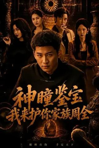 《神瞳鉴宝：我来护你家族周全（67集）苏泓奕＆刘爽（夸克网盘）》短剧封面