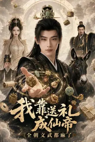 《我靠送礼成仙帝，全朝文武都麻了（71集）（夸克网盘）》短剧封面