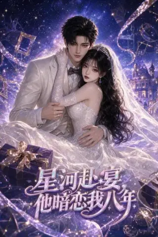 《星河赴宴，他暗恋我八年（56集）（夸克网盘）》短剧封面