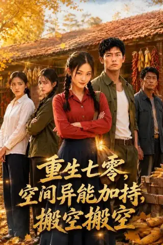 《重生七零，空间异能加持搬空搬空（91集）（夸克网盘）》短剧封面