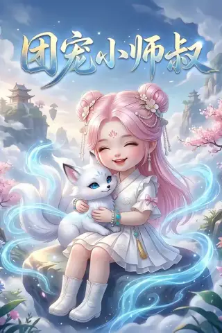 《团宠小师叔（90集）（夸克网盘）》短剧封面