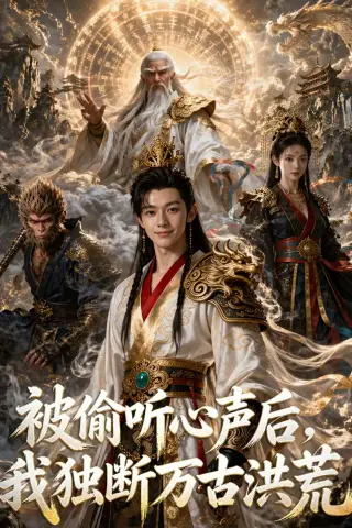 《被偷听心声后，我独断万古洪荒（80集）（夸克网盘）》短剧封面