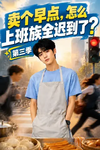 《卖个早点，怎么上班族全迟到了？第三季（54集）AI短剧 (2026)》短剧封面