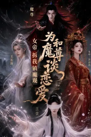 《为和魔尊谈恋爱女帝拆我镇魔观 （57集）（夸克网盘）》短剧封面