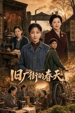 《旧厂街的春天（40集）AI短剧（百度网盘）》短剧封面