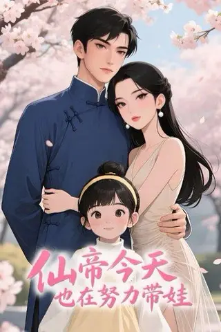 《仙帝今天也在努力带娃》短剧封面
