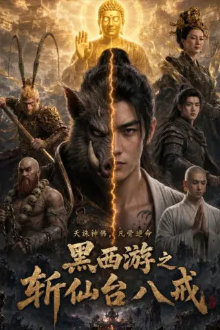 《黑西游之斩仙台八戒（65集）AI短剧 (2026)》短剧封面