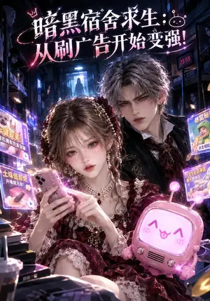 《暗黑宿舍求生：从刷广告开始变强（102集）（夸克网盘）》短剧封面