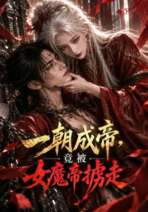 《一朝成帝，竟被女魔帝掳走（80集）（夸克网盘）》短剧封面