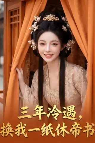 《三年冷遇，换我一纸休帝书（45集）（夸克网盘）》短剧封面