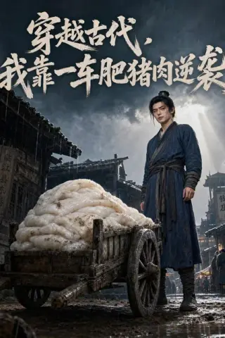 《穿越古代，我靠一车肥猪肉逆袭（39集）AI短剧（百度网盘）》短剧封面