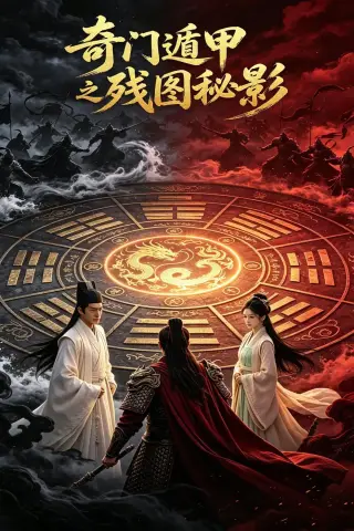 《奇门遁甲之残图秘影（50集）AI短剧（夸克网盘）》短剧封面