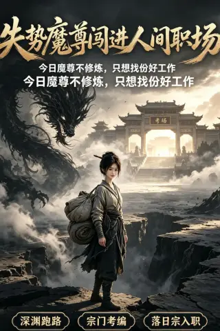 《失势魔尊闯进人间职场（60集）AI短剧 (2026)》短剧封面