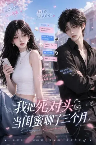 《我把死对头当闺蜜聊了三个月（28集）（夸克网盘）》短剧封面