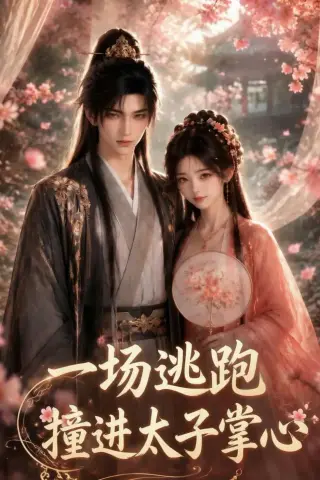 《一场逃跑撞进太子掌心（21集）（夸克网盘）》短剧封面