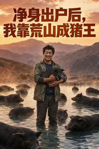 《净身出户后，我靠荒山成猪王（50集）Ai短剧（百度网盘）》短剧封面