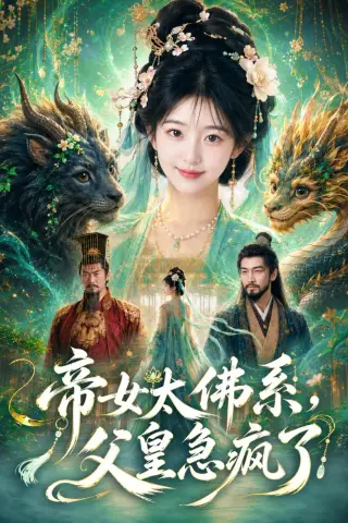 《帝女太佛系，父皇急疯了（50集）AI短剧 (2026)》短剧封面