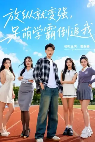 《放纵就变强，呆萌学霸倒追我（80集）宣嘉橙＆夏末（百度网盘）》短剧封面