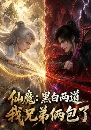 《仙魔：黑白两道我兄弟俩包了（84集）（夸克网盘）》短剧封面