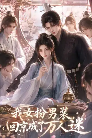 《我女扮男装，回京成了万人迷（90集）AI短剧 (2026)》短剧封面