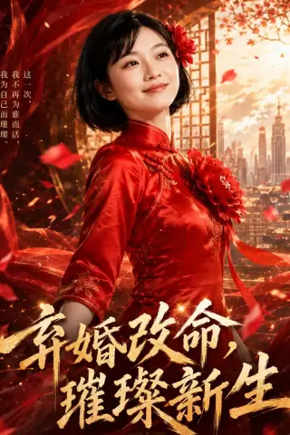 《弃婚改命，璀璨新生（66集）AI短剧（夸克网盘）》短剧封面