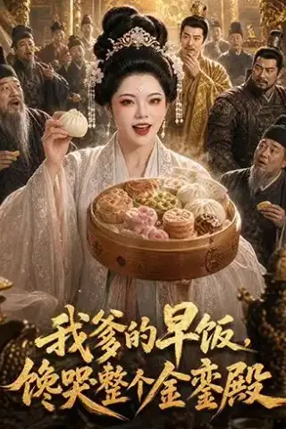 《我爹的早饭，馋哭整个金銮殿（20集）（夸克网盘）》短剧封面