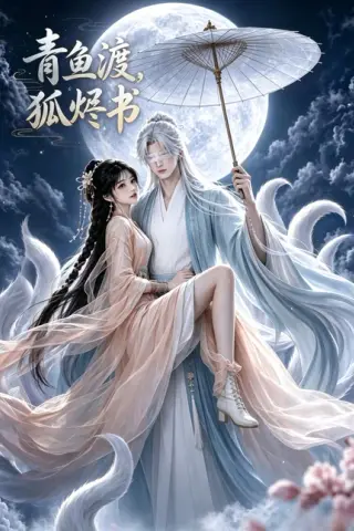 《青鱼渡，狐烬书（100集）（夸克网盘）》短剧封面