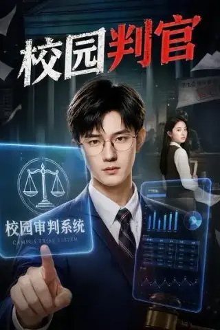 《校园判官（52集）（夸克网盘）》短剧封面
