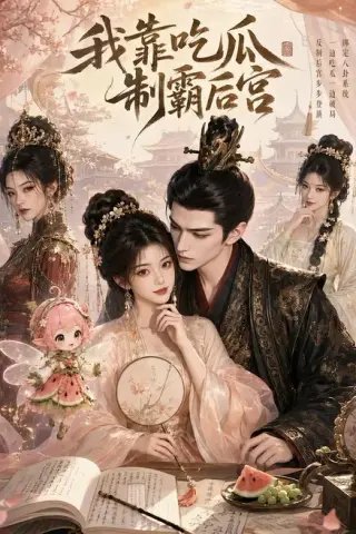 《我靠吃瓜制霸后宫（60集）（夸克网盘）》短剧封面
