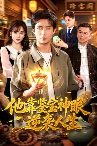 《他靠鉴宝神眼逆袭人生（93集）夏锦沐&江路祺&玖玖 (2026)》短剧封面