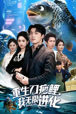 《重生刀疤鲤，我无限进化（63集）梅梓睿＆李叶繁（夸克网盘）》短剧封面