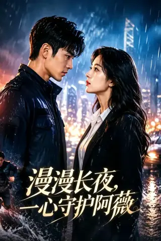 《漫漫长夜，一心守护阿薇（43集）AI短剧 (2026)》短剧封面