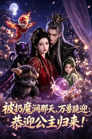 《被扔魔涧那天，万兽跪迎：恭迎公主归来！（3集）AI短剧 (2026)》短剧封面