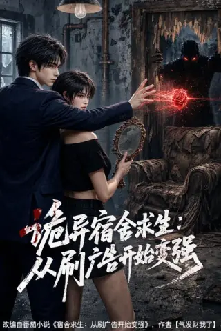 《诡异宿舍求生：从刷广告开始变强（152集）（夸克网盘）》短剧封面
