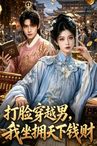 《打脸穿越男，我坐拥天下钱财（64集）AI短剧 (2026)》短剧封面