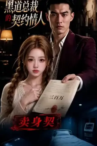 《AI擦边短剧：黑道总裁的契约情人（迅雷网盘）》短剧封面