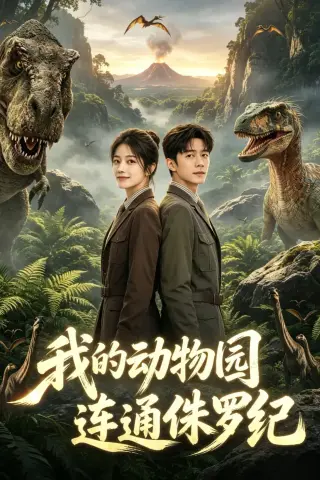 《我的动物园连通侏罗纪（25集）AI短剧 (2026)》短剧封面