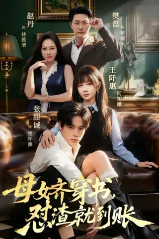 《母女齐穿书，怼渣就到账（69集）张甜诚＆王阡惠（百度网盘）》短剧封面