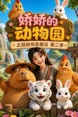 《娇娇的动物园之招财鸡穿越记第二季（65集）（百度网盘）》短剧封面