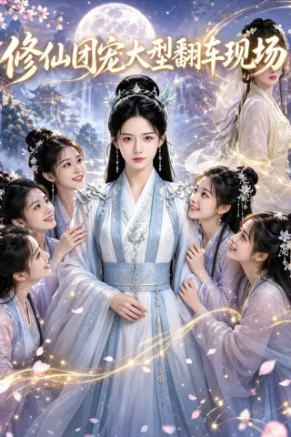 《修仙团宠大型翻车现场（60集）（夸克网盘）》短剧封面
