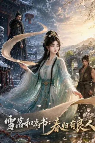 《雪落和离书：春归有良人（55集）AI短剧 (2026)》短剧封面
