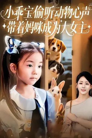 《小乖宝偷听动物心声，带着妈咪成为大女主》短剧封面