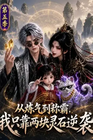 《从炼气到称霸，我只靠两块灵石逆袭第五季（109集）（夸克网盘）》短剧封面