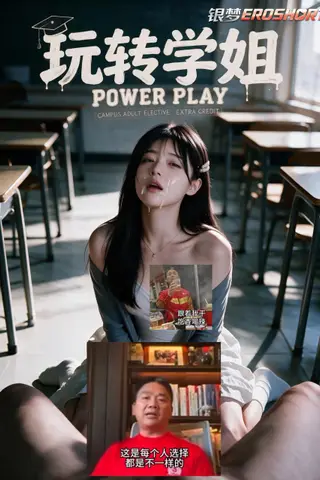 《AI擦边短剧：玩转学姐（迅雷网盘）》短剧封面