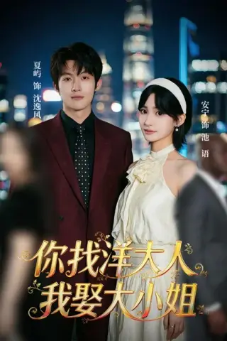 《你找洋大人，我娶大小姐（45集）夏屿＆安宁（百度网盘）》短剧封面