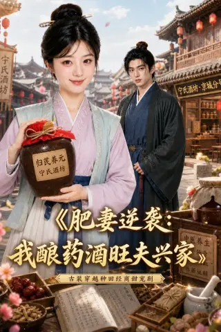 《肥妻逆袭：我酿药酒旺夫兴家（49集）（夸克网盘）》短剧封面
